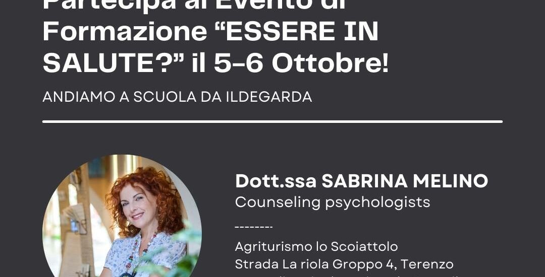 A SCUOLA CON ILDEGARDA